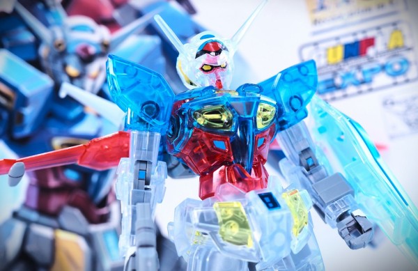 500個限定 HG Ｇセルフ(大気圏用パック装備型)ブルークリアVer. HG ガンダムG-セルフ（大気圏用パック装備型）カラークリアVer