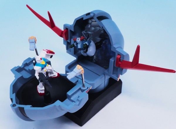 ガンダムヘッドオープンジオラマ D ジオング レビュー