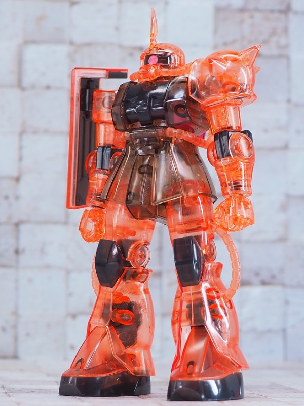 HGUC シャア・アズナブル専用ザクII クリアカラーバージョン レビュー