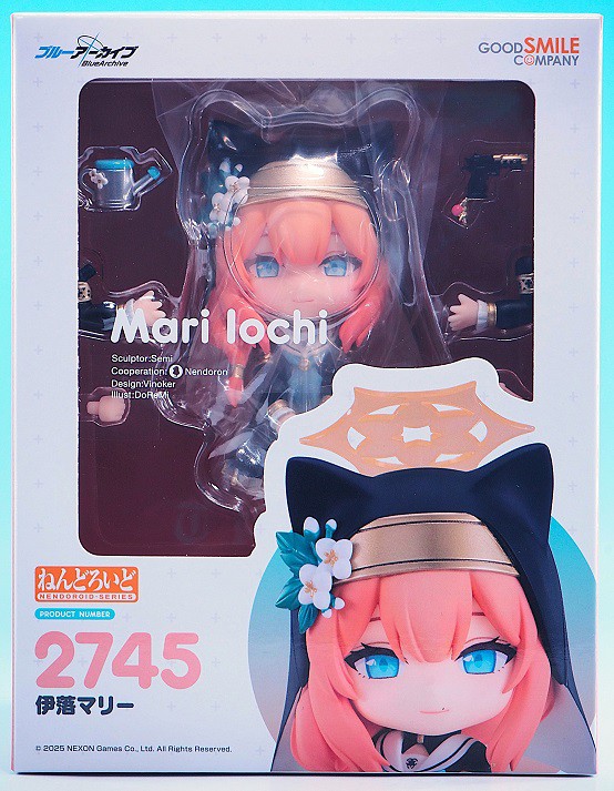 ねんどろいど　伊落マリー　限定特典台座付き　フィギュア　ブルーアーカイブ ねんどろいど 伊落マリー (フィギュア) - ホビーサーチ フィギュア