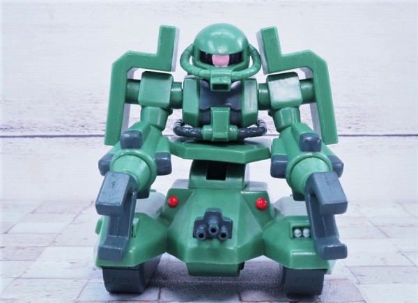 トレーディングモビルスーツフィギュア ザクタンク レビュー