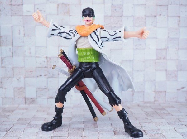 ワンピース　フィギュア マテル ワンピース Pi Ripz ゾロ レビュー : おもちゃの巣（玩具レビュー）