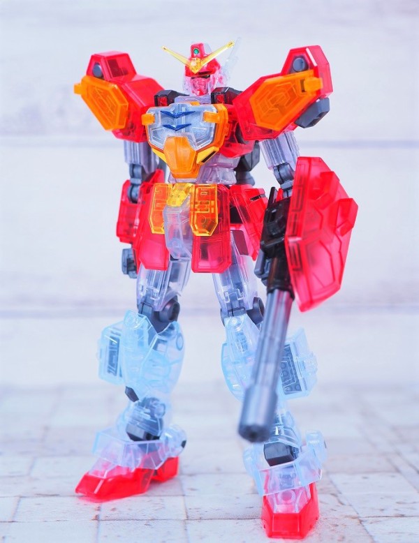 HGAC ガンダムヘビーアームズ クリアカラー レビュー : おもちゃの巣
