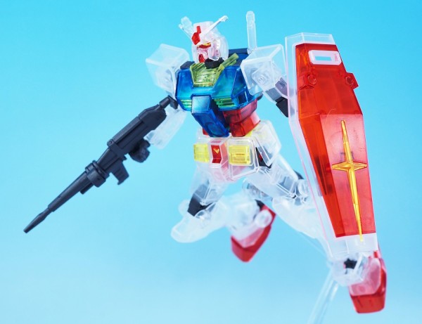 EG RX-78-2 ガンダム [クリアホワイト] レビュー : おもちゃの巣（玩具 