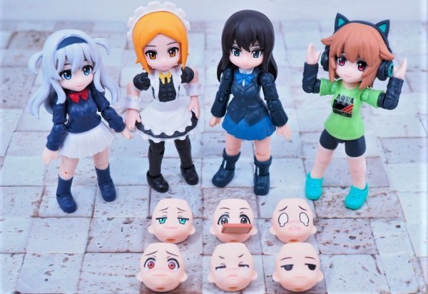 アクアシューターズ　フェイス　顔　ハンド　パーツ　セット　1 2 3 4 AQUA SHOOTERS! フェイスパーツセット08 レビュー : おもちゃの巣