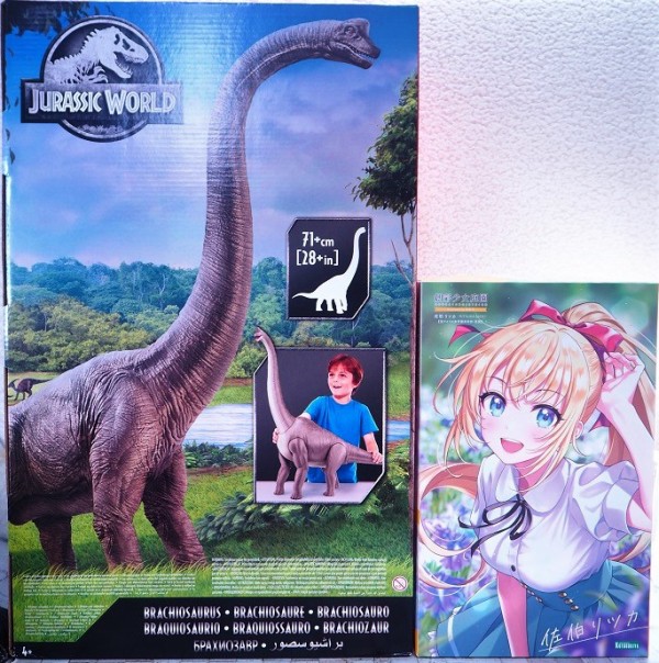 マテル ジュラシック・ワールド ブラキオサウルス レビュー : おもちゃ