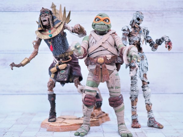 NECA ミケランジェロ as マミー レビュー : おもちゃの巣（玩具