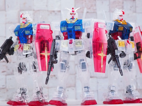 HGUC ガンダム ガンプラEXPO限定 クリアカラーバージョン
