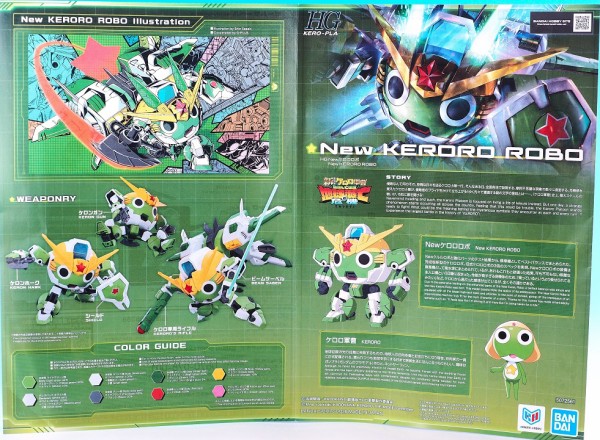 HG Newケロロロボ レビュー : おもちゃの巣（玩具レビュー）