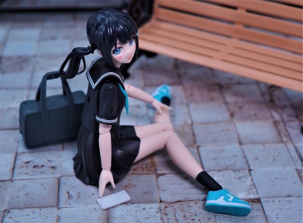 創彩少女庭園 結城 まどか 桃桜高校・夏服 Black Canvas