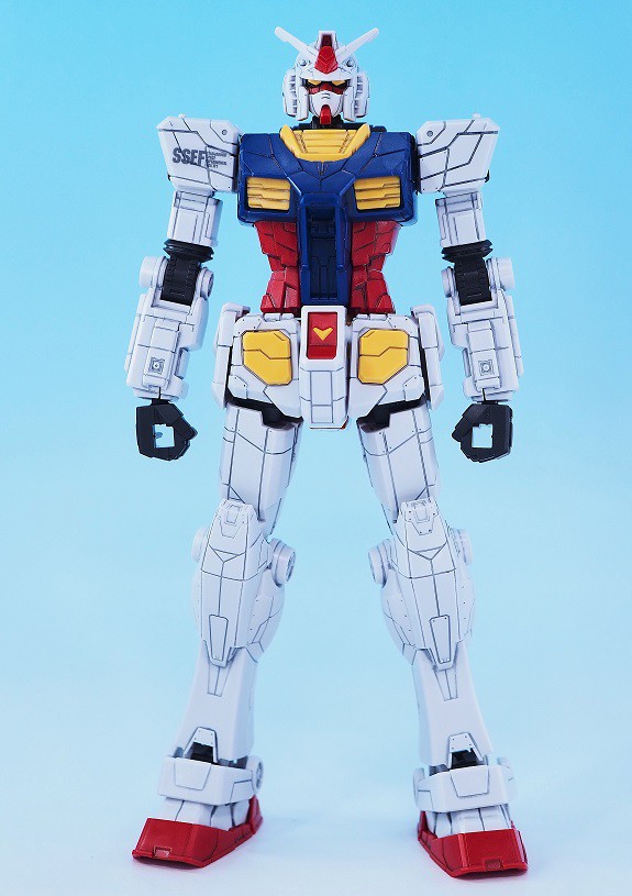 EG RX-78F00/E ガンダム レビュー : おもちゃの巣（玩具レビュー）