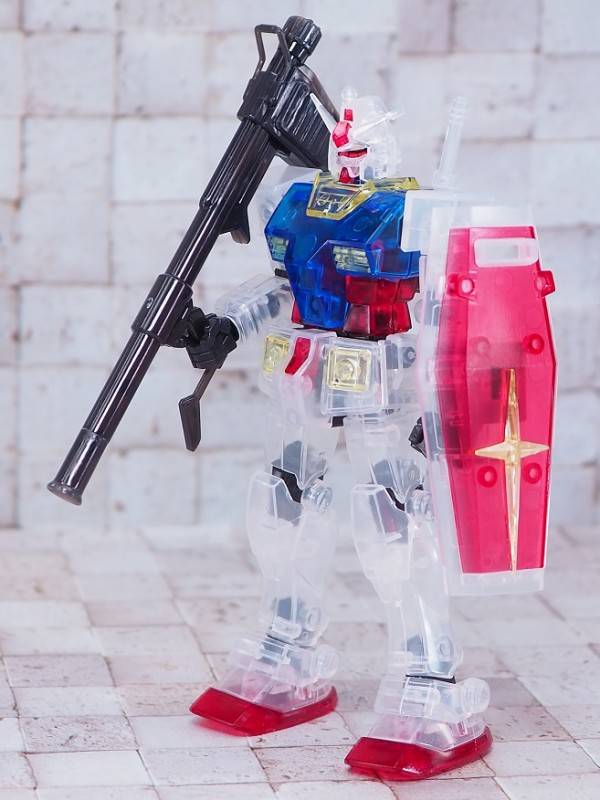 HGUC ガンダム ガンプラEXPO限定 クリアカラーバージョン レビュー HGUC ガンダム ガンプラEXPO限定 クリアカラーバージョン レビュー
