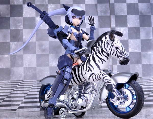 Animal Friction Motorcycle ゼブラ (シマウマ型バイク） レビュー