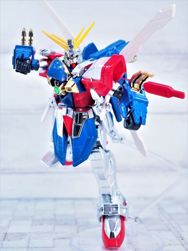 バンダイ モビルファイターシリーズ 07 ゴッドガンダム レビュー