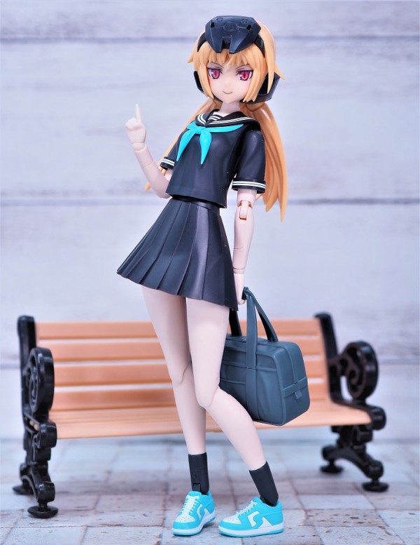 創彩少女庭園 結城 まどか 桃桜高校・夏服 Black Canvas