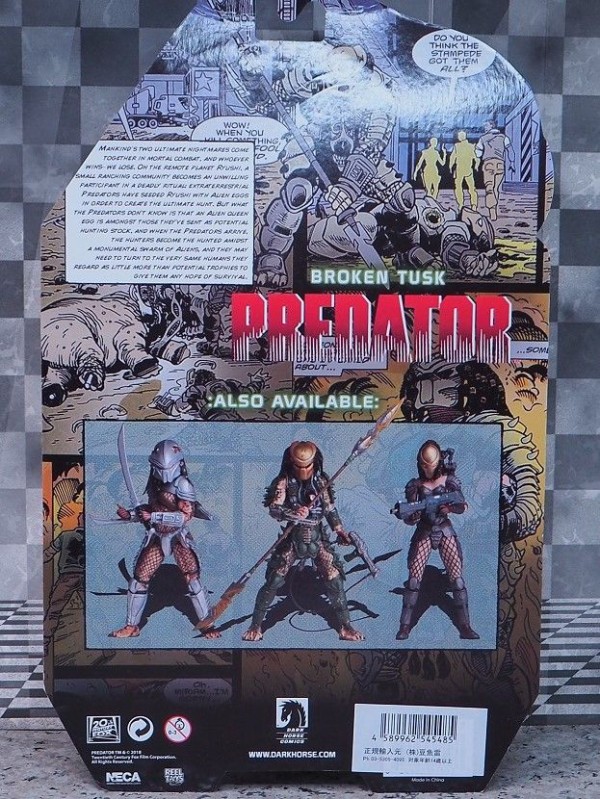 NECA ブロークンタスク・プレデター レビュー : おもちゃの巣（玩具