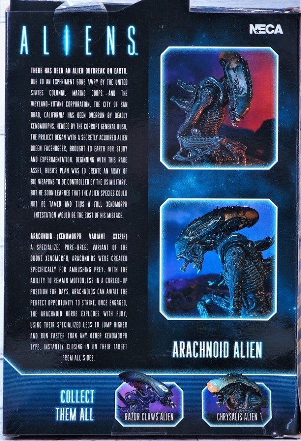 NECA エイリアン 2種 アラクノイド レイザークロウ NECA エイリアン 2