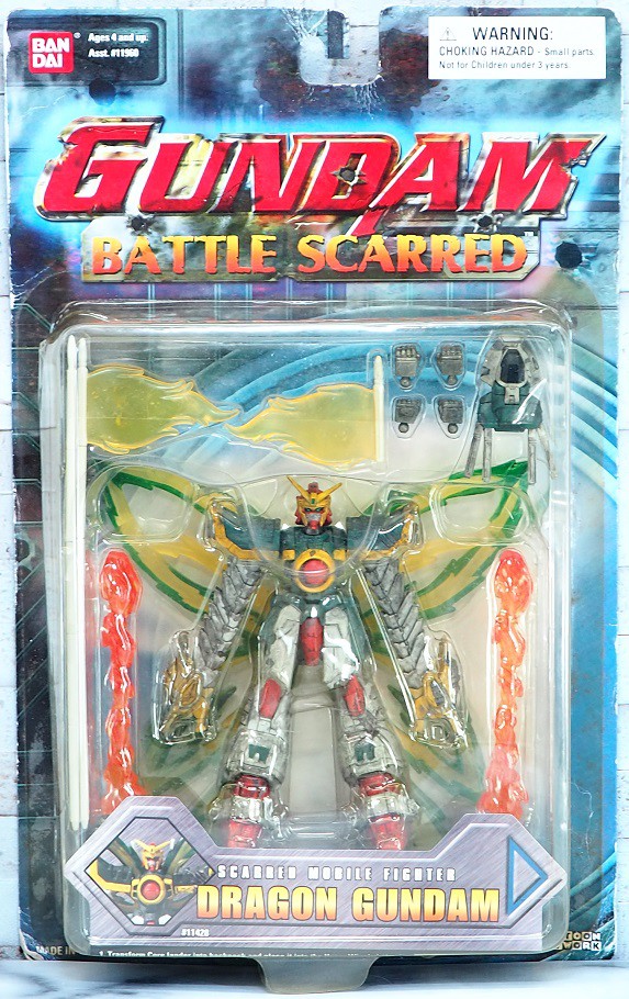 MIA ドラゴンガンダム (BATTLE SCARRED) レビュー : おもちゃの巣（玩具レビュー）