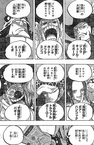 One Piece ワンピース 王下七武海 制度が撤廃されて海軍が王下七武海を狙う展開に 気まぐれアニメ速報