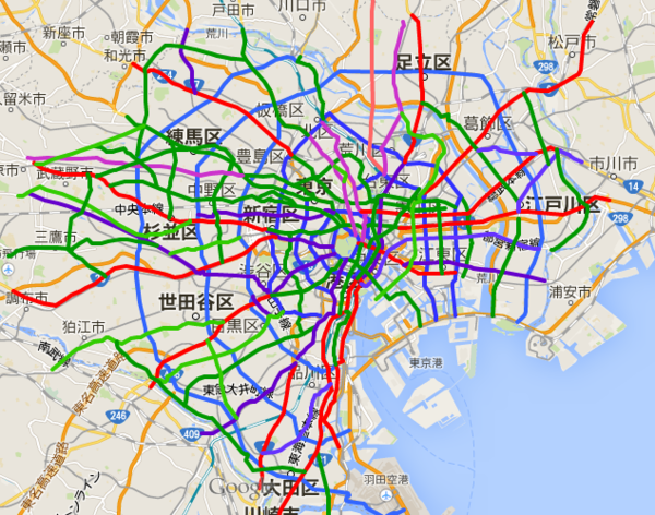 東京の通り」80本を走る♪ : スーパーカブ70トコトコBlog