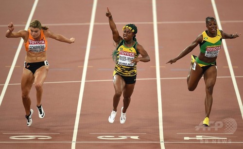 世界陸上女子100mで完全にふざけた髪型の選手がいた しかもなぜか優勝ｗｗ ととろ暇速報