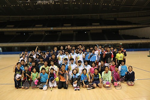 MIZUNO☆小林幸司選手練習会＆試打会!!☆ : ソフトテニス