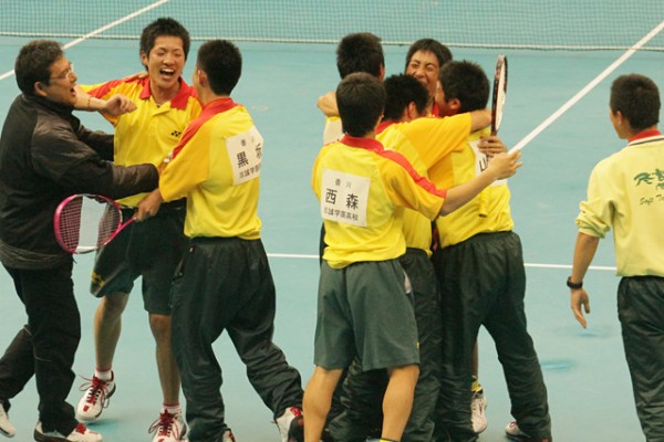 尽誠学園がV!!◇全日本高校選抜男子表彰式Photo◇ : ソフトテニス