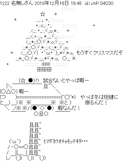 今日はクリスマスイブ 野球お絵かきまとめ なんj