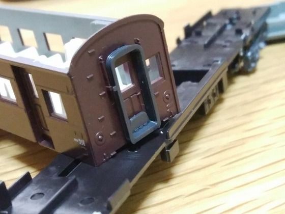 KATO 旧型客車4両セット(茶)をイジろう : 動力車操縦者 Nゲージ部屋