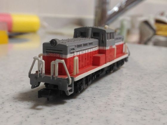 トミーナインスケール・DD13 : スロハユニフの工作日誌