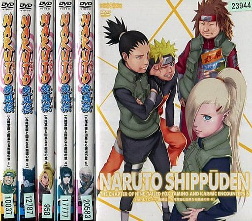 Naruto ナルト 疾風伝 九尾掌握と因果なる邂逅の章 単巻全6巻セット アニメdvd ブルーレイの 新品 中古 入荷 値下げ情報