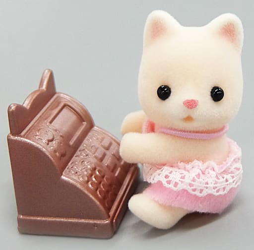 シルクネコの赤ちゃん 赤ちゃんコレクション ショッピングシリーズ シルバニアファミリーキラキラくじ ゆめふわコレクション E賞 おもちゃの新入荷 再入荷最速情報