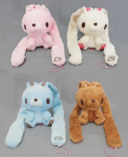 全4種セット 汎用うさぎぬいぐるみ 第2回バレンタイン商戦ねらいver ひとくちサイズ チャックスgp おもちゃの新入荷 再入荷最速情報