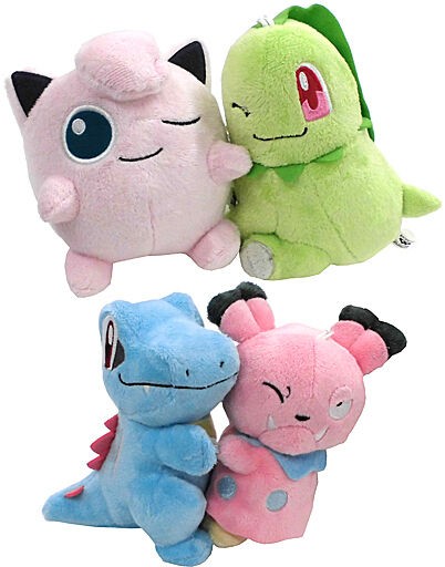 全4種セット ほぺぴた ぬいぐるみ プリン チコリータ ワニノコ ブルー ポケットモンスター おもちゃの新入荷 再入荷最速情報