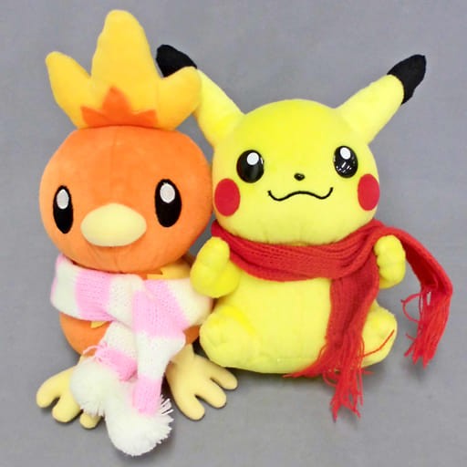 ピカチュウ アチャモ マフラー とりかえっこぬいぐるみ ポケットモンスター ポケモンセンター限定 おもちゃの新入荷 再入荷最速情報