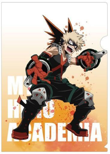 爆豪勝己 描き下ろしイラスト クリアファイル 僕のヒーローアカデミア The Movie ヒーローズ ライジング キャラクターグッズの予約 新品 中古の入荷情報