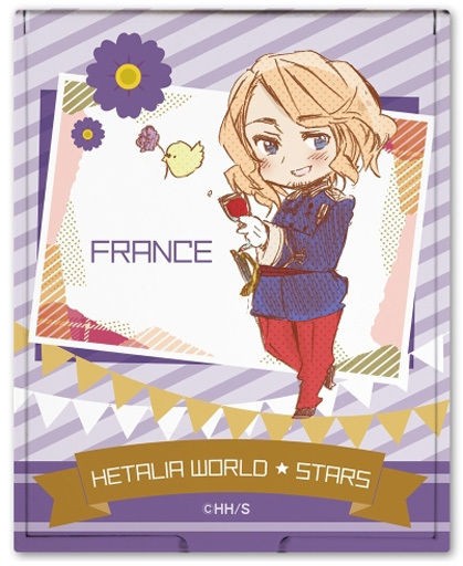デザイン06 フランス コンパクトミラー ヘタリア World Stars