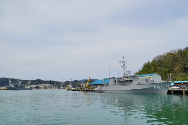 舞鶴基地の風景 港めぐり遊覧船 4 3 すーさんの艦活日記