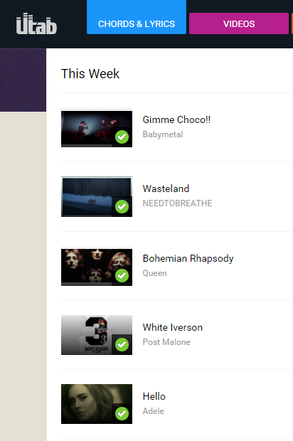 Utab Hpのトップ画と今週の人気曲に Gimme Choco ほか海外記事 Babymetalの使徒