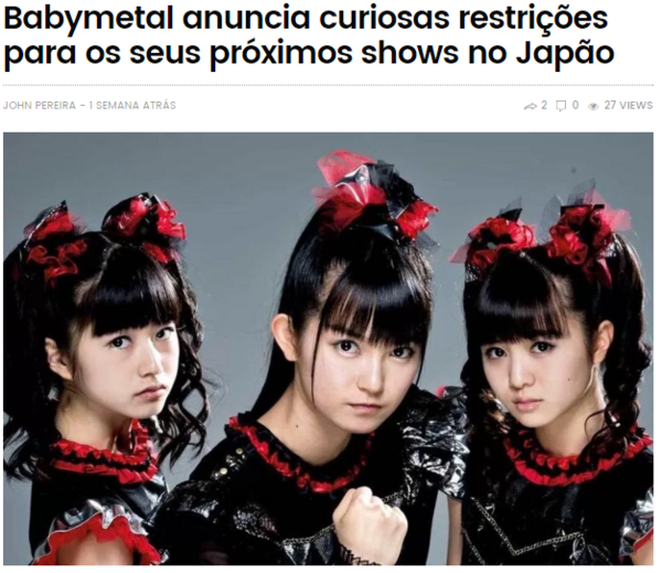 ラーズ メタリカはbabymetalの凄さに圧倒された Metal Hammer 仮バンド記事ほか海外記事翻訳 Babymetalの使徒