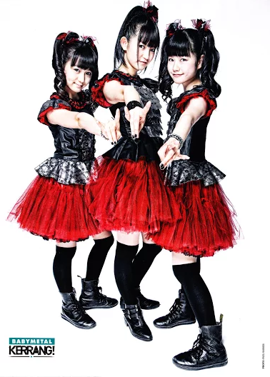 Babymetal ケラングのメガポスターの概要が判明 Babymetalの使徒