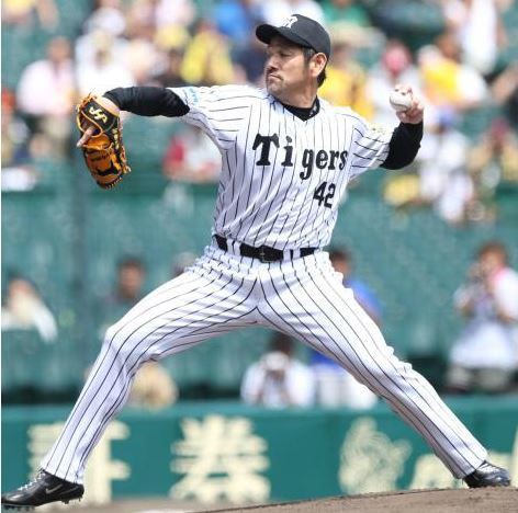 HATAKEYAMA - 元阪神タイガース 下柳投手#42 ハタケヤマ アフタートレーナー 元阪神タイガース 下柳投手#42 ハタケヤマ アフタートレーナー