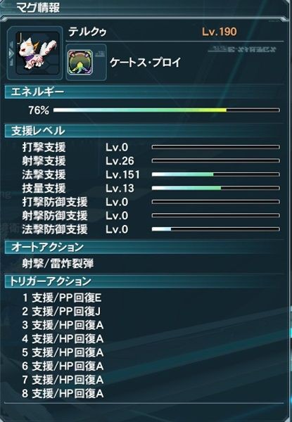 Pp特化マグと装備打ち直し 目指せプロアークス 仮 Pso2