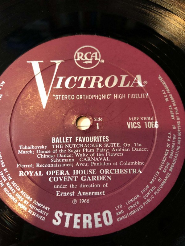 K.ウィルキンソン録音の超名盤「ロイヤル・バレエ ガラ E.アンセルメ