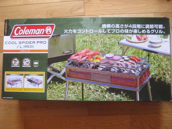 Coleman COOL SPIDER PRO L RED 未開封 クールスパイダープロ/L（レッド）の通販｜キャンプ用品の