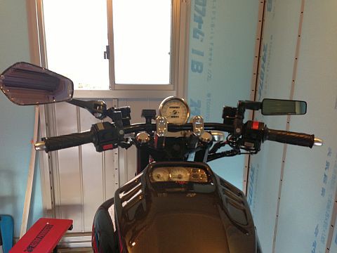 Vmax 10 ナポレオン シャークミラー 2 ネジのバイクブログ Vmax 10 ナポレオン シャークミラー 2 ネジのバイクブログ