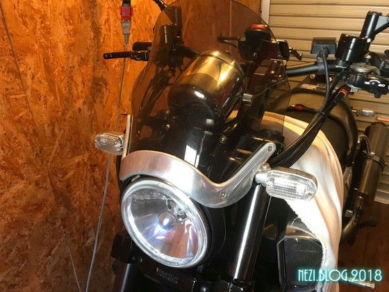 Vmax 1200 CHIC DESIGN マスカロード 装着 : ネジのバイクブログ