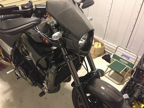 Vmax 1200 Vmax1700流用フロントフォークガード調整 : ネジの Vmax 1200 Vmax1700流用フロントフォークガード調整 : ネジの