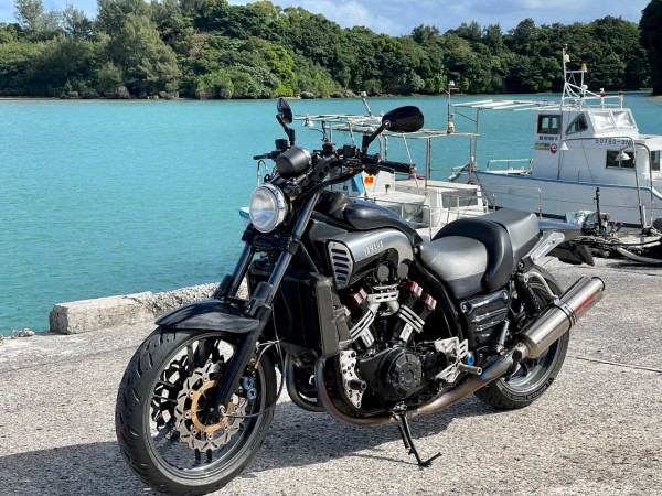 vmax1200　３UF 車検２年10月　51000キロ　好調　20万円　門真市小路町 vmax1200 3UF 車検2年10月 51000キロ 好調 20万円 門真市小路