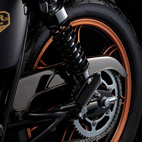 SR400 ブラッククロームメッキセット 数量限定 : ネジのバイクブログ